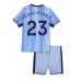 Maillot de foot Tottenham Hotspur Pedro Porro #23 Extérieur vêtements enfant 2024-25 Manches Courtes (+ pantalon court)